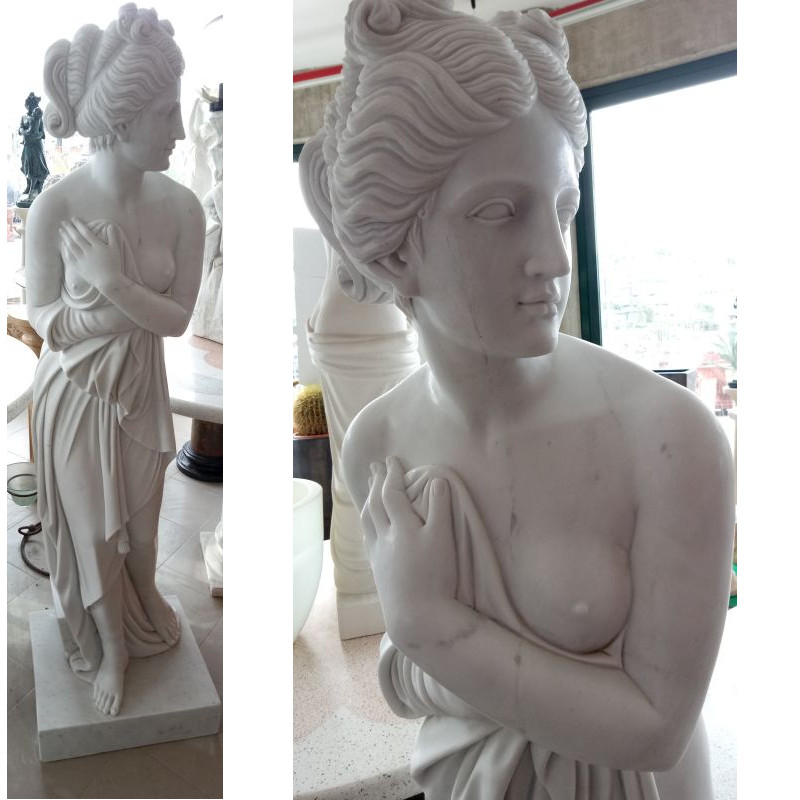 STATUA VENERE DEL CANOVA IN MARMO CM. 160
